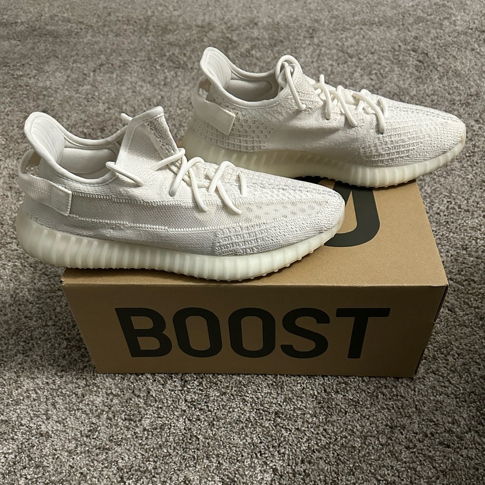 Adidas Yeezy Boost 350 V2 in Cream and White